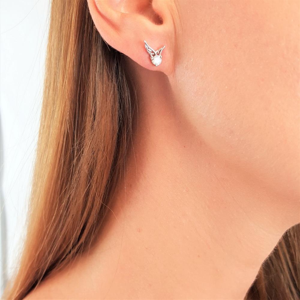 3 PACK: Cute Angel Wings Earrings